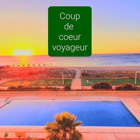 1Ere Ligne Mer Piscine Parking Gratuit Le Barcarès Exteriör bild